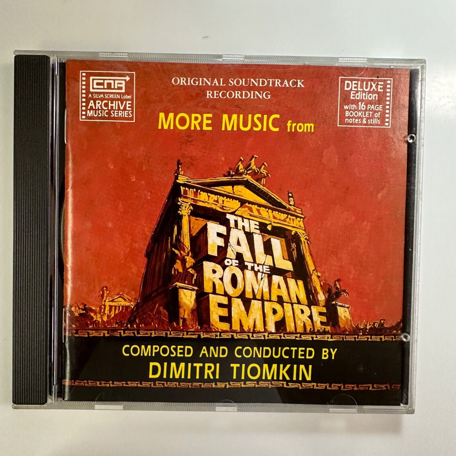 More Music From The Fall Of The Roman Empire CD Dimitri Tiomkin Soundtrack