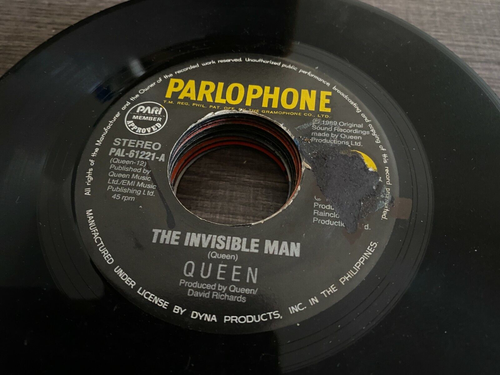 Queen 45 rpm Philippines 7\