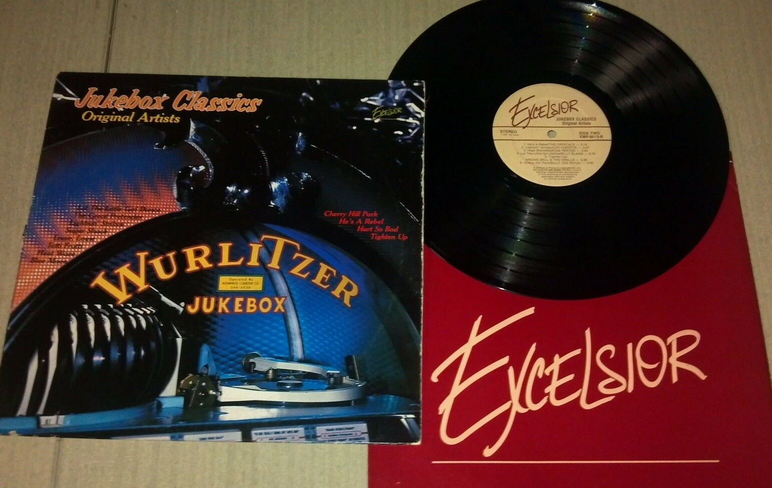 Wurlitzer Jukebox Classics - Excelsior - Stereo - Vinyl Record XMP-6013