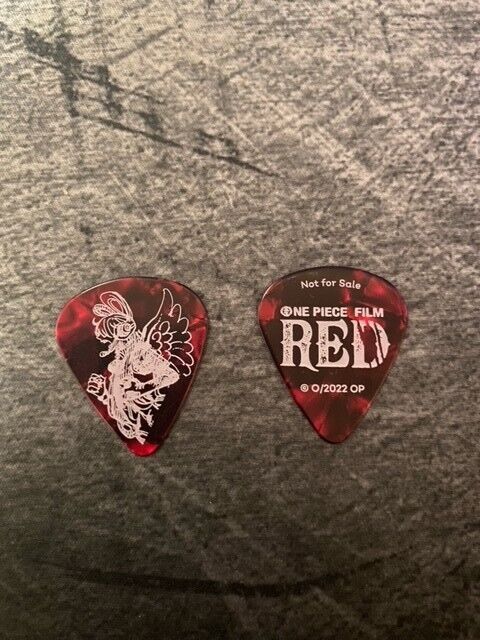 One Piece Red Film Guitar Pick (Cruncyroll Expo 2022)