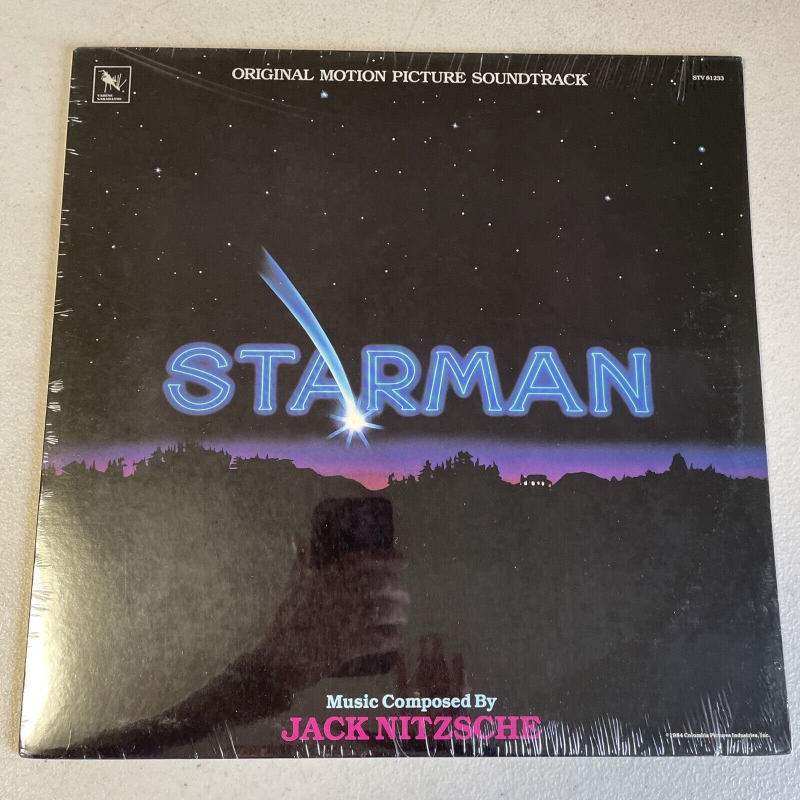 Starman Original Motion Picture Soundtrack Vinyl Album Jack Nitzsche 1985 Sealed