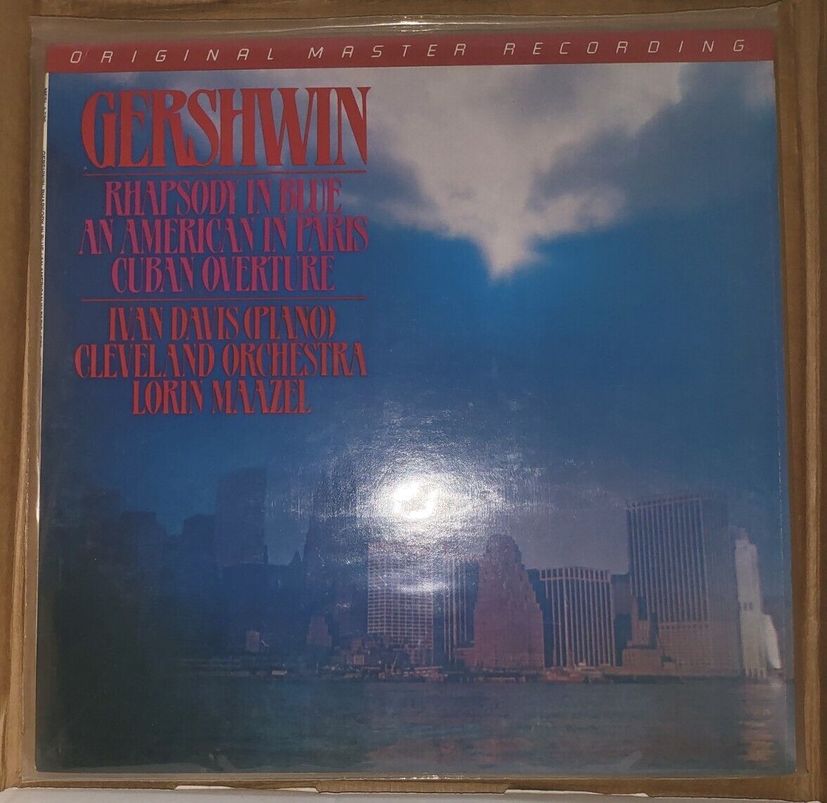 Gershwin David Maazel  American In Paris SEALED MFSL Original Master Recording