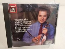 Itzhak Perlman, Khachaturian Violin Concerto, Zubin Mehta, Israel Phil, EMI -EUC picture