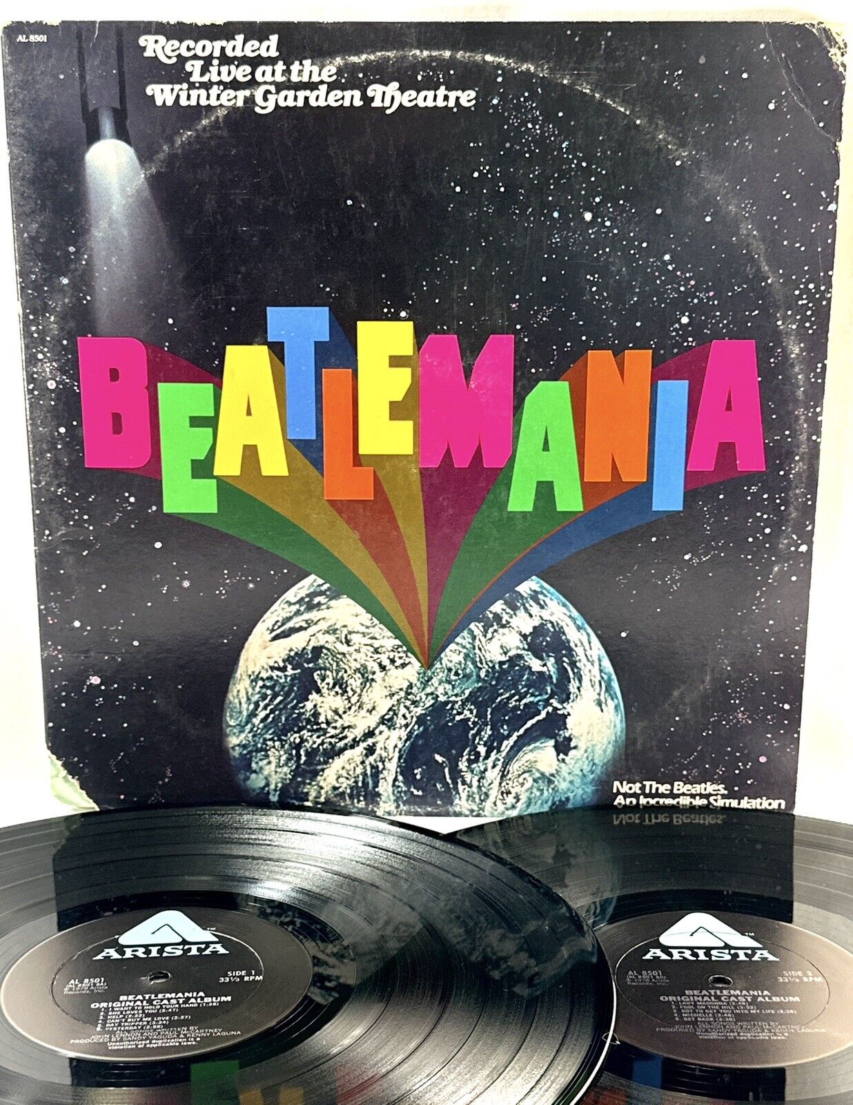 Beatlemania - Live at the Winter Garden Theatre 1978 Vinyl 2xLP Gatefold AL8501