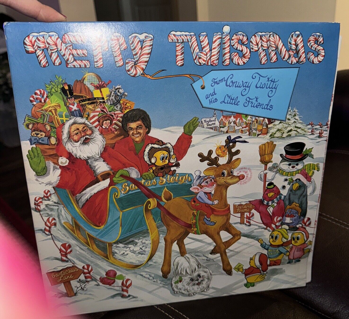 Merry Christmas Conway Twitty  1983 Warner Brother Records