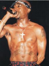 Tupac Shakur (2pac), On Stage, 1990s - Mini Poster & Card Frame picture