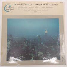 Vintage Record LP 12-in Rhapsody In Blue Concerto De Varsovie Wilhelm Schuchter. picture
