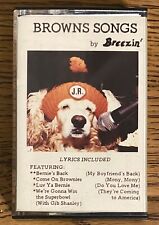 Vintage Browns Songs Breezin' Cleveland Browns Bernie Kosar Cassette Tape NFL picture