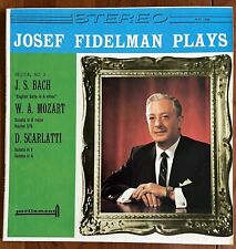 Josef Fidelman Plays Bach English Suite In A Minor & Mozart Sonata LP Record picture