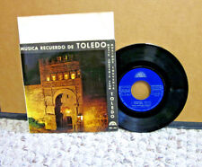 MUSICA RECUARDO DE TOLEDO Infantry Madrid record 45 Zocodover vtg 1966 vinyl 7