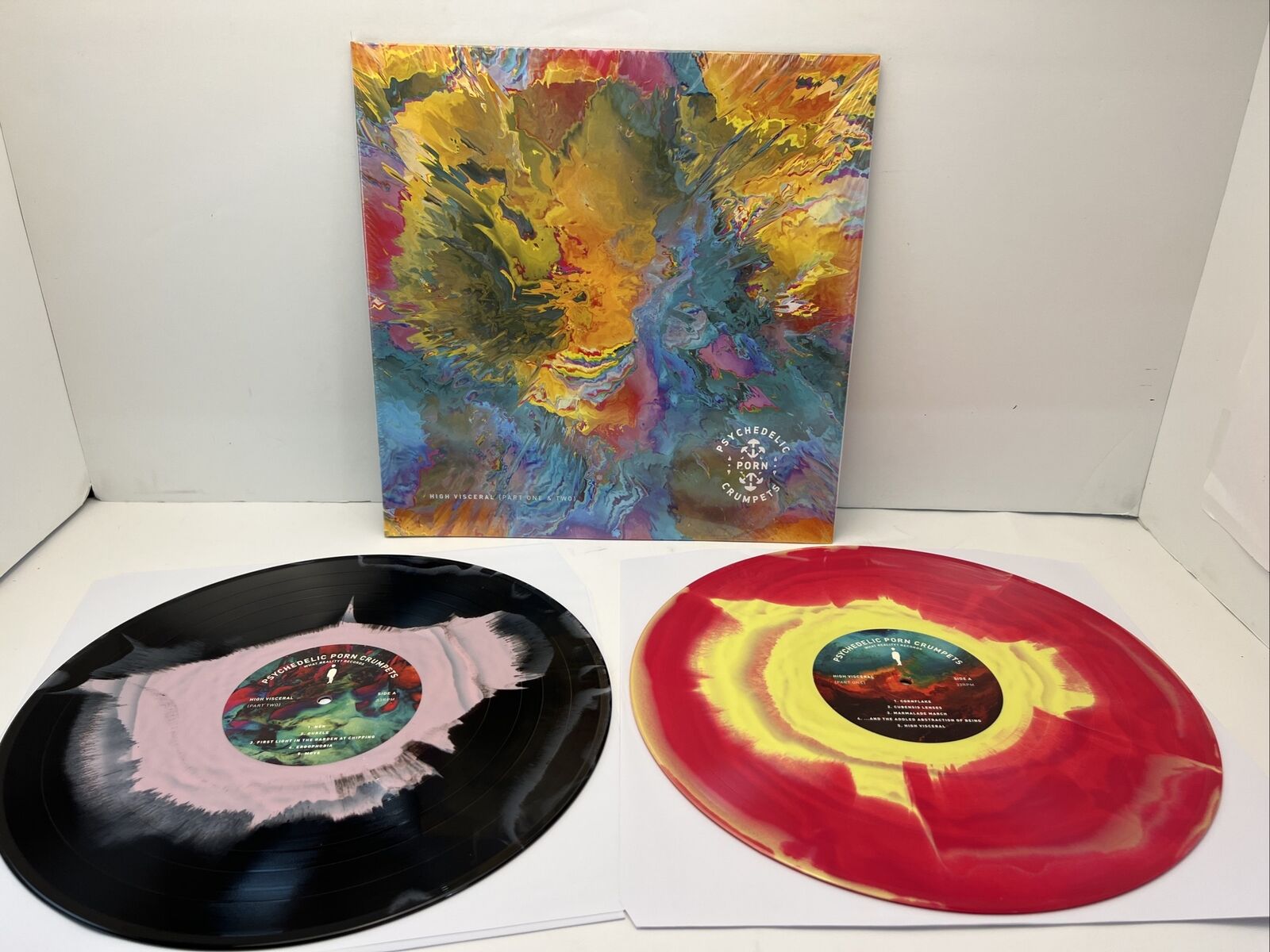 Psychedelic Porn Crumpets - High Visceral Part 1+2  Limited Vinyl Record LP