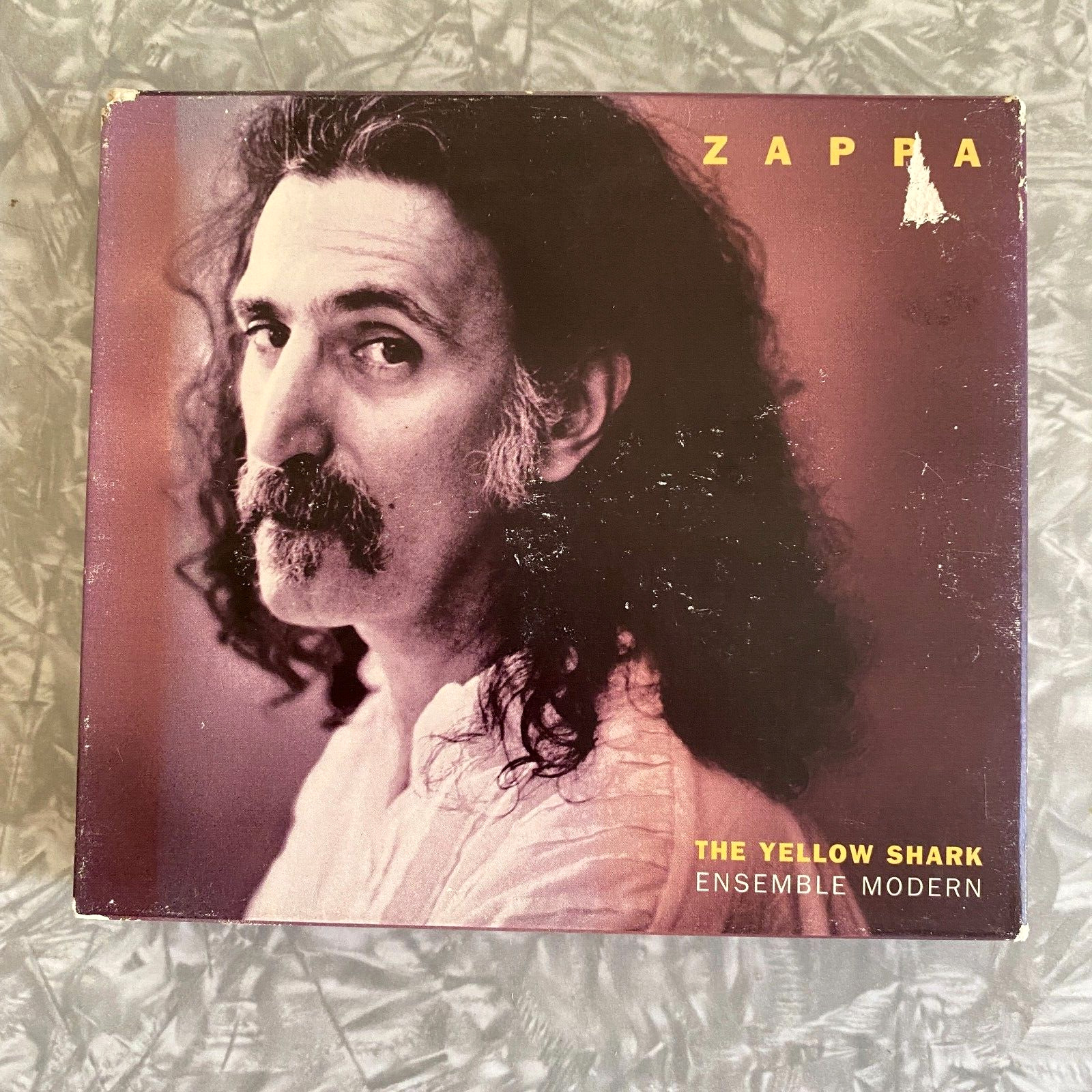 Frank Zappa The Yellow Shark Ensemble Modern CD w/ Booklet Slipcover Clean Disc