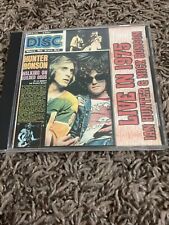 IAN HUNTER & MICK RONSON LIVE IN 1975 DETROIT ROCK N ROLL CIRCUS #6 FAN CLUB picture