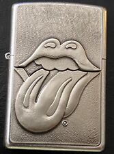 Rolling Stones Tongue Surprise Collectible Zippo Lighter 2001 Unfired picture