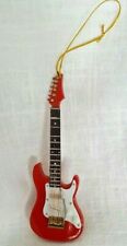 FENDER GUITAR ORNAMENT RED ELECTRIC GUITAR  picture