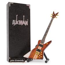 John Entwistle Bass Guitar Miniature Replica | The Who | Handmade Music Gifts picture