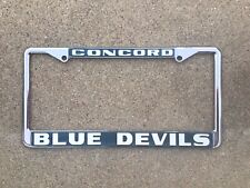 CONCORD  CALIFORNIA - BLUE DEVILS DRUM AND BUGLE CORPS - LICENSE  PLATE  FRAME picture