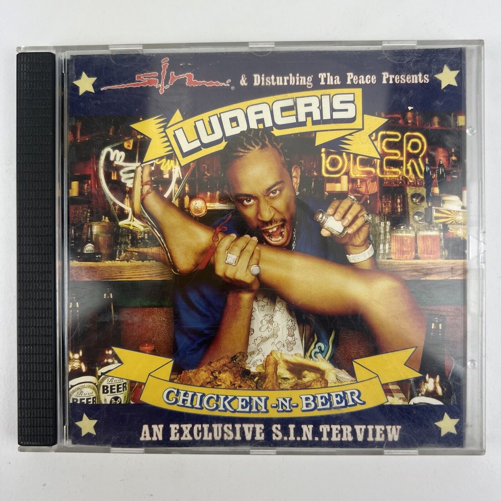 RARE - 2003 LUDACRIS Chicken-N-Beer  - Radio DJ Interview - S.I.N. Records