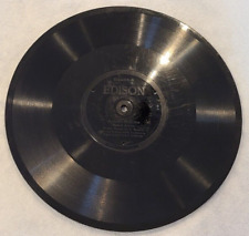 6 Vintage Edison Records, Edison Diamond Disc records (Thick) Lot Untested READ picture