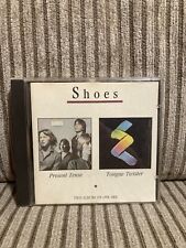 Shoes - Present Tense / Tongue Twister Music CD - Two Albums On One 1988 Tested picture