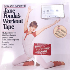 JANE FONDA'S New & Improved Workout Tape Cassette -1984 Michael Jackson Sealed picture