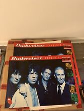 Vintage Poster 1994 Rolling Stones 22”x31” Bud Budweiser US Tour Concert Voodoo picture