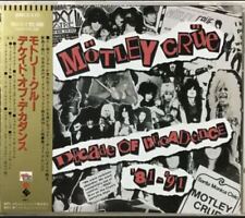 Early Obi Motley Crue / Decade Of Decadence JPN Limited Original Vintage picture