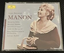 Jules Massenet Manon Rudel Sills Gedda Souzay [German, Opera - 3 CD Box Set] picture
