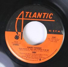 Rock 45 Abba - Happy Hawaii / Knowing Me, Knowing You On Atlantic picture