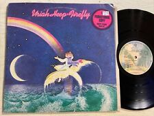 Uriah Heep Firefly LP Warner Bros. 1977 PROMO rare 1st USA Press + Inner EX picture