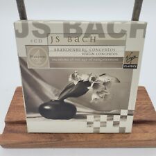 J.S. Bach : Brandenburg Concertos 4 CD Set Complete With Insert Very Nice picture