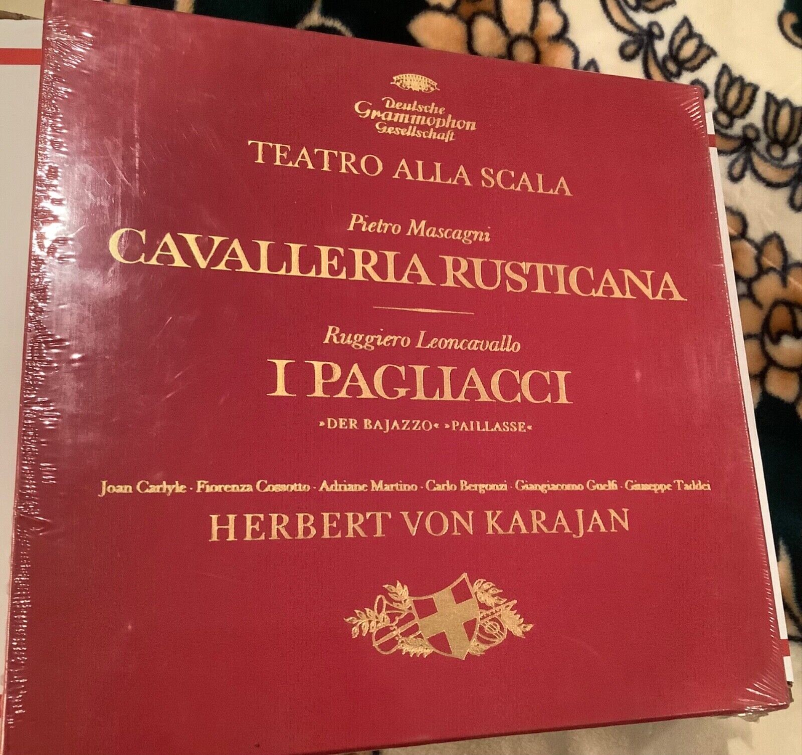 Deutsche Grammophon Gesellschaft Teatro Alla Scala 3 LP Vinyls VTG 1966 Sealed