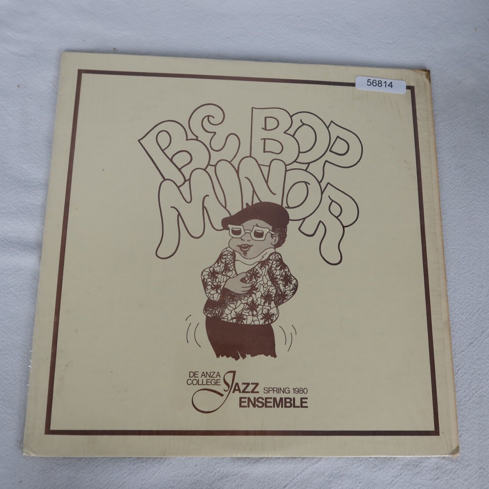 De Anza College Jazz Ensemble Be Bop Minor Spring 1980 w/ Shrink LP Vinyl Recor