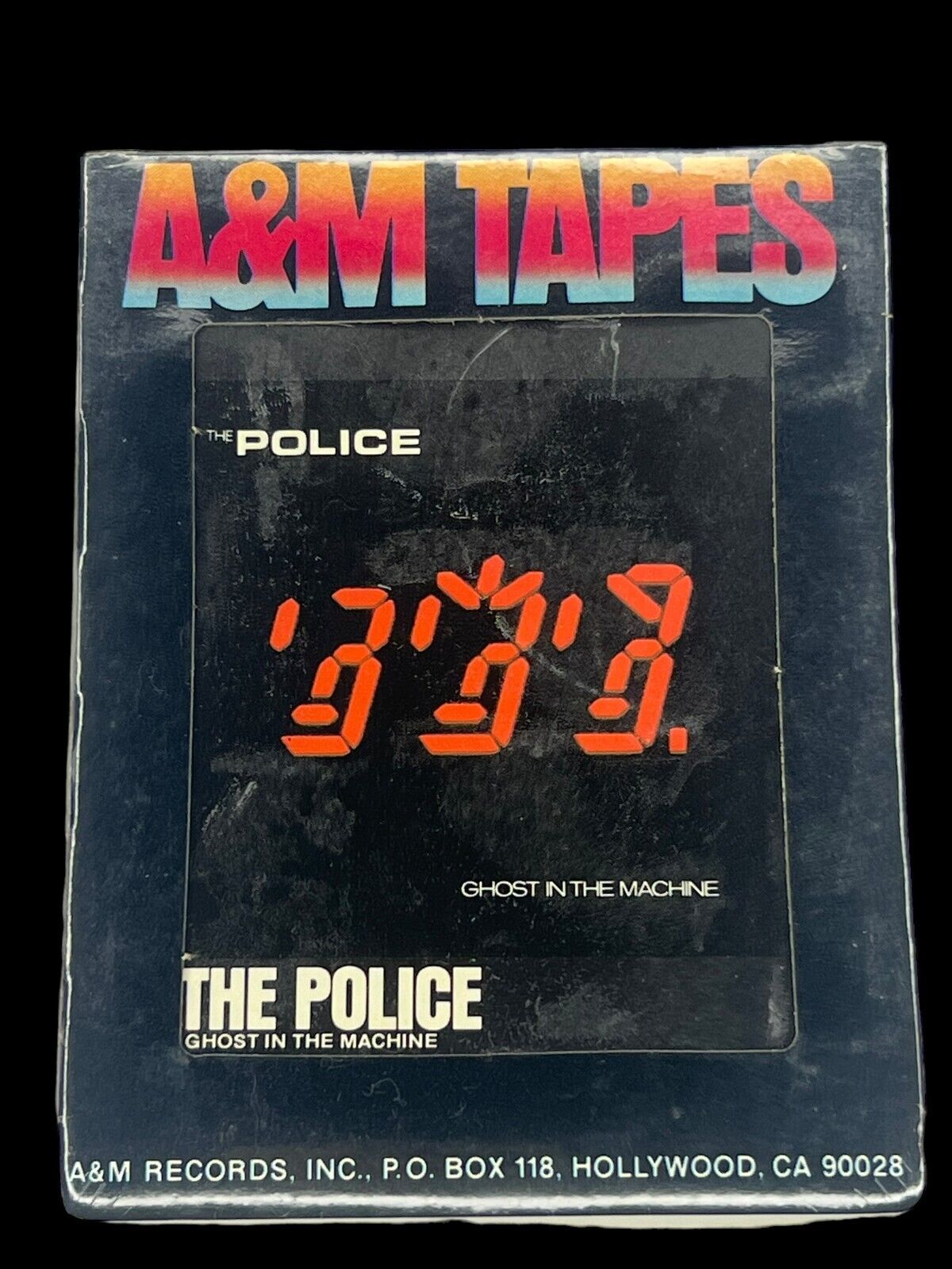 SEALED, The Police – Ghost In The Machine 8T-3730, 8-Track Cartridge, US, 1981