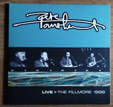 2 CD - Pete Townshend – Live   The Fillmore 1996 - 2000 - MINT picture