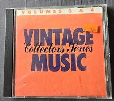 Vintage Music Volumes 3 & 4 Collectors Series CD 1988 MCA Rock n Roll Pop Oldies picture