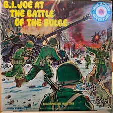 1967 GI Joe True Action Adventure Vinyl LP Record Battle o the Bulge Vintage picture