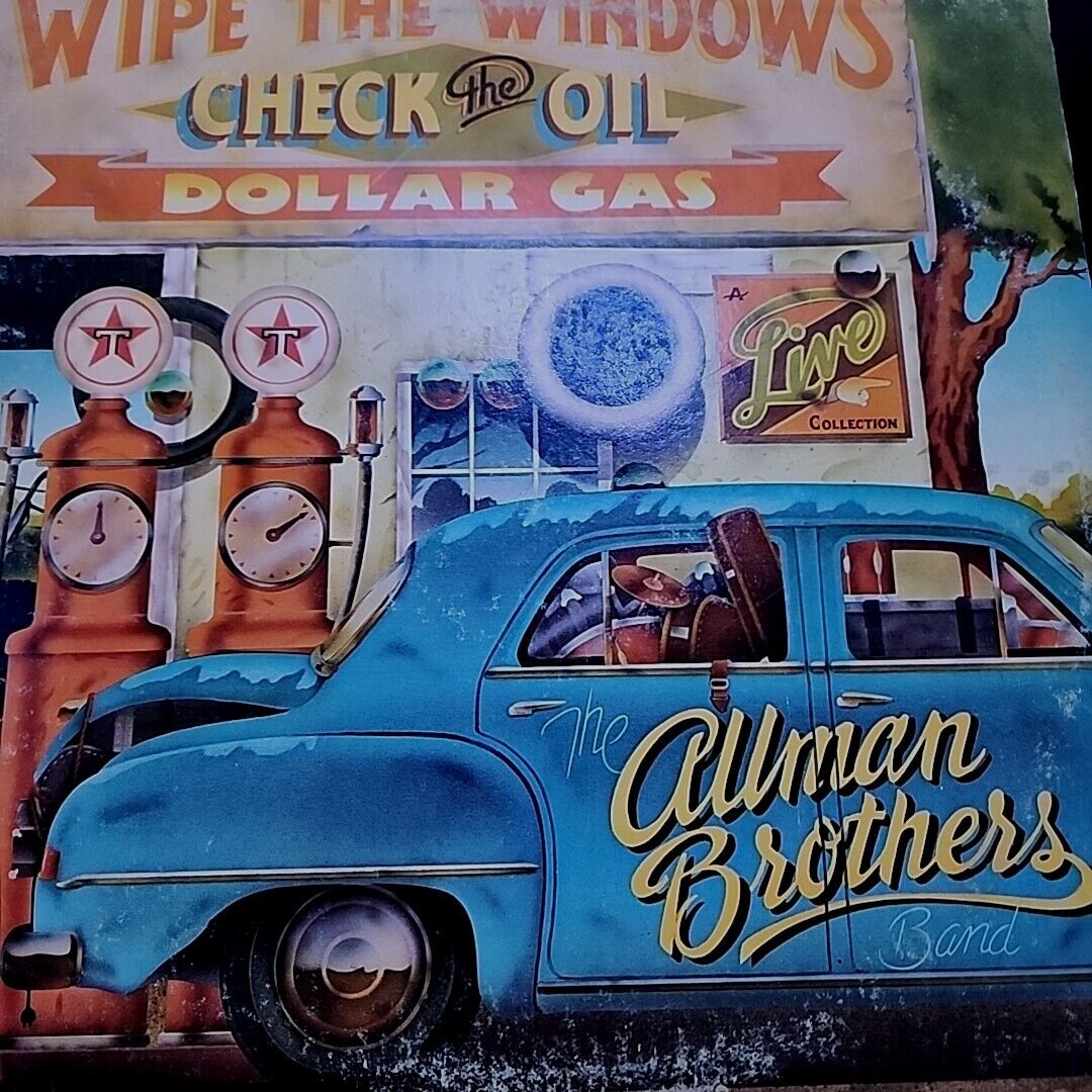 The Allman Brothers Band	Wipe The Windows Check The Oil 2LP Vinyl Orig. 2CX-0177