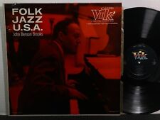 JOHN BENSON BROOKS Folk Jazz LP VIK LX-1083 MONO DG PROMO 1957 Jazz ZOOT SIMS picture