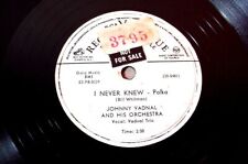 VTG 1953 78 RPM JOHNNY VADNAL POLKA RECORD PREVUE PROMO RCA VICTOR NOT FOR SALE picture