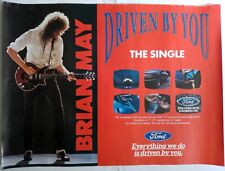 QUEEN Poster Brian May Driven By You Ford Cars Rare 1991 UK Publicity Poster picture