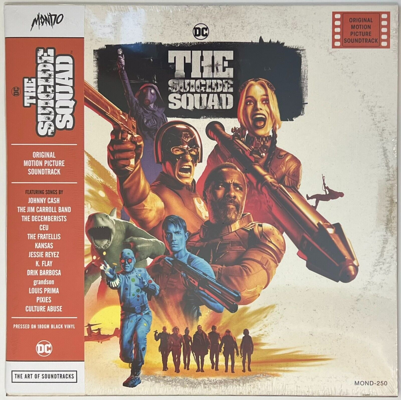 The Suicide Squad - Original Motion Picture Soundtrack Vinyl Record MONDO w/ OBI