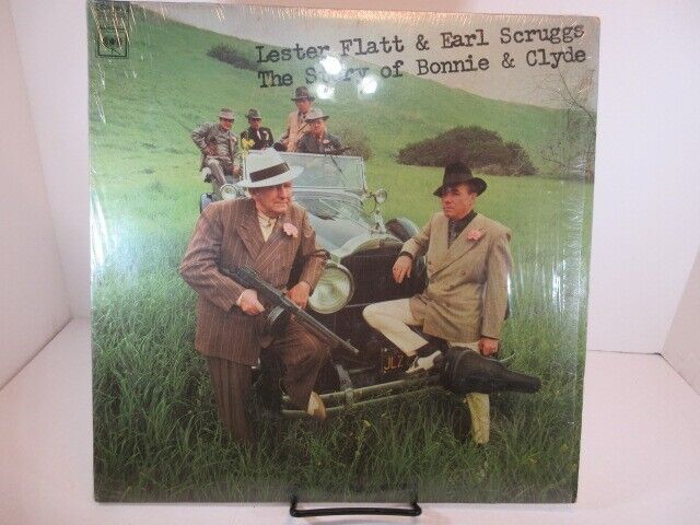 Lester Flatt &Earl Scruggs The Story Of Bonnie &Clyde LP Ultrasonic Clean NM