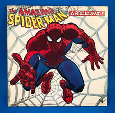 Vintage 1972 The Amazing Spider-Man A Rockomic Vinyl Record picture