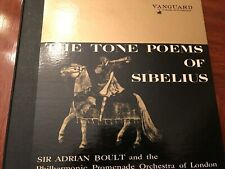 Vintage ~ SIR ADRIAN BOULT - TONE POEMS OF SIBELIUS LP - 1956 - A Gem picture
