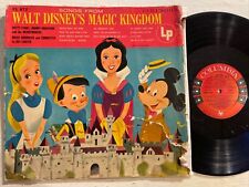 Songs From Walt Disney’s Magic Kingdom LP Columbia 6 Eye Mono Disney FAIR picture