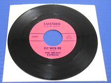 IMPACT EXPRESS - Fly With Me / A Little Love - 1968 Garage Rock 45 Lavender VG+ picture
