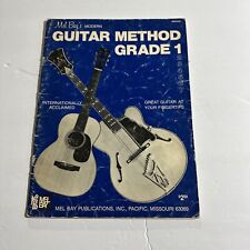 The Mel Bay Modern Guitar Method grade 1 1970 instructional book picture