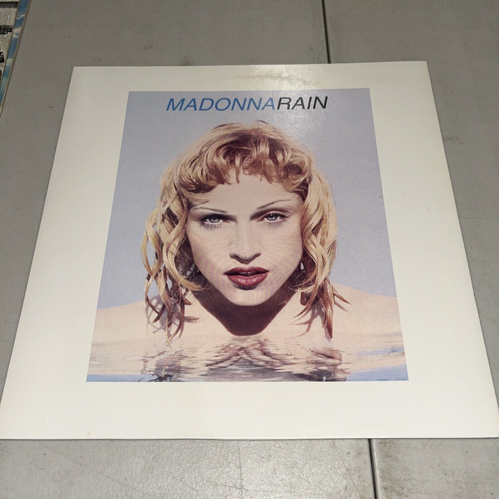 Madonna Rain, 12” Single Record, Maverick, NM 