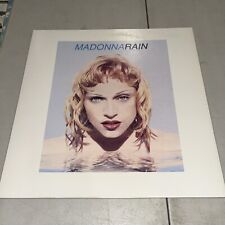 Madonna Rain, 12” Single Record, Maverick, NM  picture